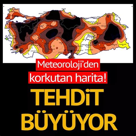 Meteorolojiden Korkutan Harita Foto Galerisi