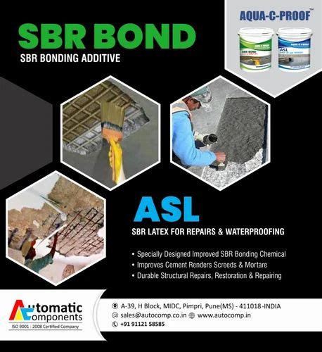 ASL SBR Latex Waterproofing 20 Kg Automatic Components ID 27633342012