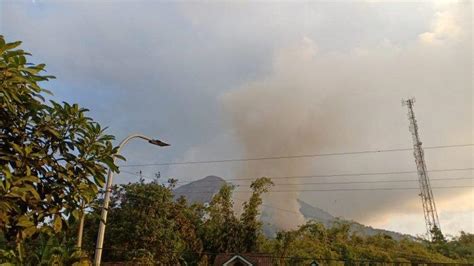 Rentetan Kebakaran Gunung Andong Sejak 2018 Sering Buka Tutup Jalur