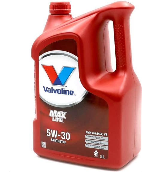 Valvoline Maxlife C3 5W30 5l - opinie i ceny na Ceneo.pl