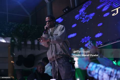 Travis Scott attends Travis Scott Concert After Party at Harbor New ...