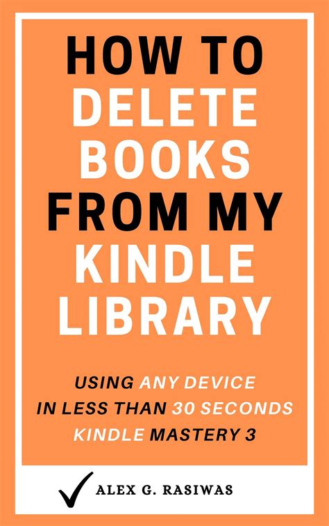 how to delete kindle books from kindle 7