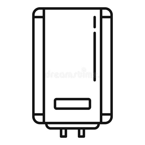 Boiler Service Icon, Outline Style Stock Vector - Illustration of comfort, icon: 176866919