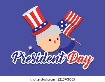 Colored President Day Poster Vector Stock Vector (Royalty Free ...