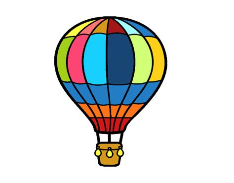 Bricolaje Dibujo De Globo Aerostatico Globo De Aire Dibujos De Globos Images