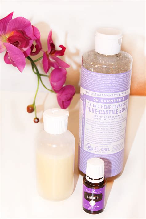 Diy Lavender Essential Oil Body Wash The Southern Thing