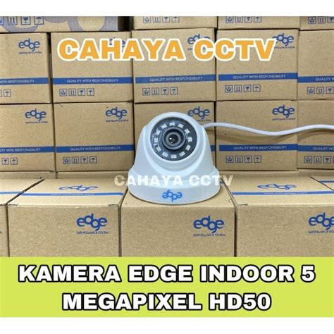 Jual Kamera Cctv Edge Mp In Indoor Support All Dvr Shopee Indonesia