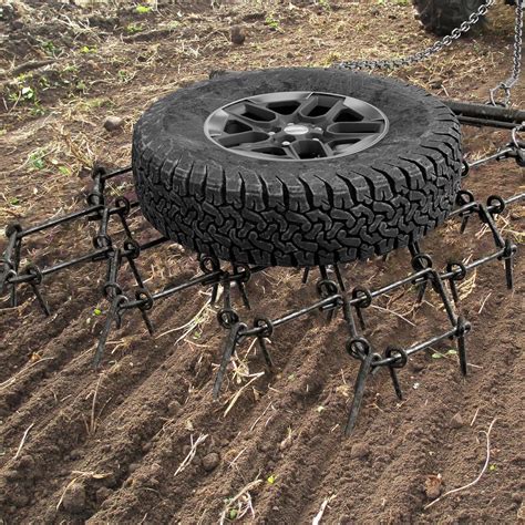 Heavy Duty Drag Harrow 4 W X 4 L 3 8in Tines For Atv Utvs Lawn Trac Yitamotor