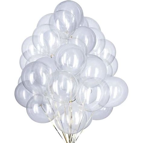 Pi Ces Ballon En Latex Transparent Pouces Ballon Baudruche