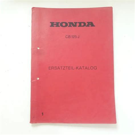 Catalogo Ricambi Originale Honda Cb J Elenco Ricambi Manuale