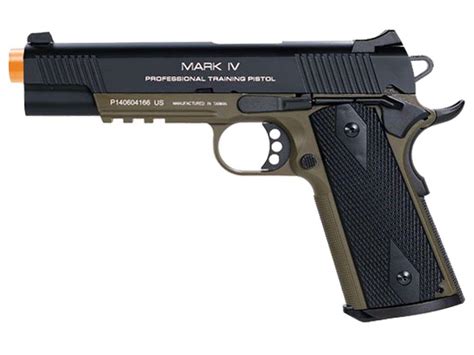 KWA 1911 MK IV PTP Green Gas Pistol Replicaairguns Ca