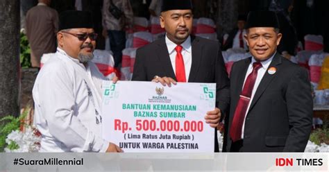 Pemprov Sumbar Salurkan Donasi Rp2 4 Miliar Untuk Palestina