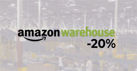 Offerta Amazon Warehouse Da Oggi Extra Sconto Del 20 Sullusato