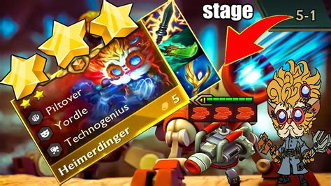 Star Heimerdinger Stage Tft Set Ranked Youtube