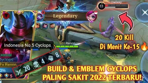 Cyclops Kill Dalam Waktu Menit Build Cyclops Tersakit