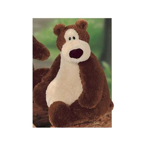 Goober Bear 13.5", Two tone bear with flocked nose By GUND - Walmart ...