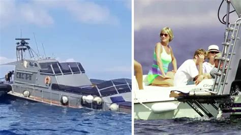 Yacht used in Princess Diana's iconic last holiday with Dodi sinks ...