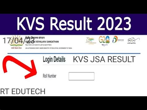 KVS JSA RESULT 2023 RELEASED THIS DATE EVALUATION PROCESS ANSWER KEY