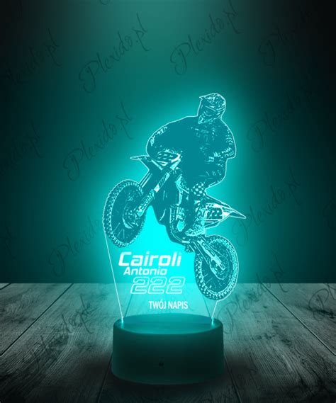 Lampka Led D Plexido Moto Cairoli Antonio Plexido Pl