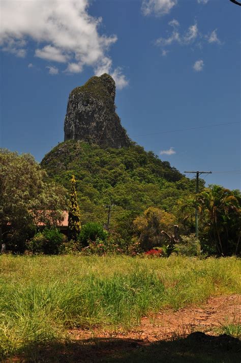 Glass House Mountains Queensland Mt Coonowrin In The Glass Flickr