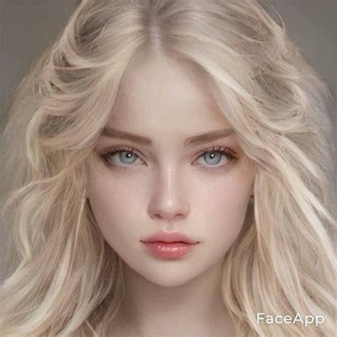 Artbreeder Girl Blonde Hair Green Eyes Pretty Blonde Hair