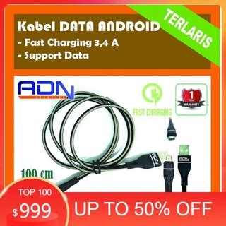 Jual ADN Kabel Data ANDROID Kabel Casan MICRO USB Kabel Charger NOT