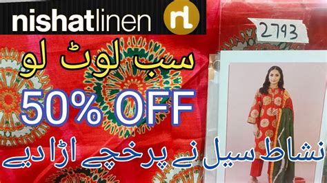 Nishat Linen Wintet Sale Today Up To Off Nishatlinen End Off