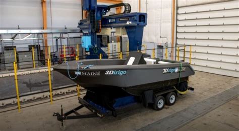 Dirigo World S Largest D Printed Boat Was Built In Just Days