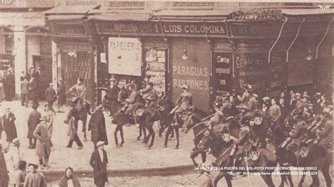 Historia Urbana De Madrid La Visera De La Puerta Del Sol Su Estanco Y