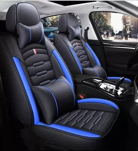 Ripley KIT FUNDA CUBRE ASIENTO AUTO PREMIUM LUXURY CON 4 ALMOADILLA