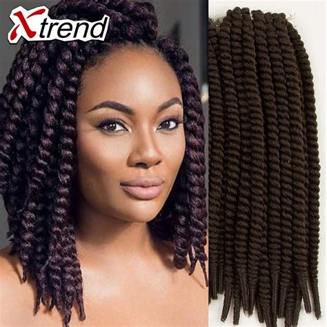 Aliexpress Buy Xtrend Havana Mambo Twist Crochet 14Inch 16roots