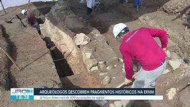 Jornal De Rond Nia Edi O Arque Logos Descobrem Fragmentos Na Efmm