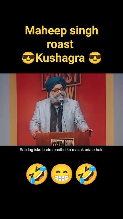 😎 Maheep Singh Roast Kushagra 🤣 Pretty Good Roast Show