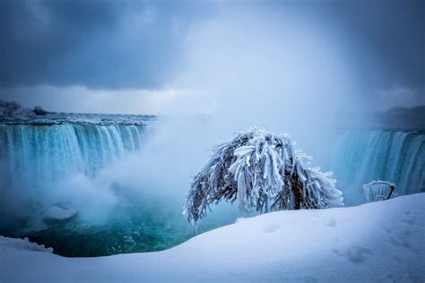 Niagara Falls, Winter, Waterfall Wallpapers HD / Desktop and Mobile ...