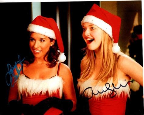 Lacey Chabert And Amanda Seyfried Signed Autographed 8x10 Mean Girls Gretchen And Karen Photo