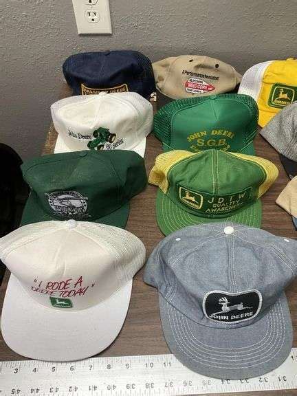 John Deere hats etc. - Legacy Auction Company