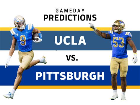 Gameday Predictions Ucla Vs Pittsburgh Daily Bruin