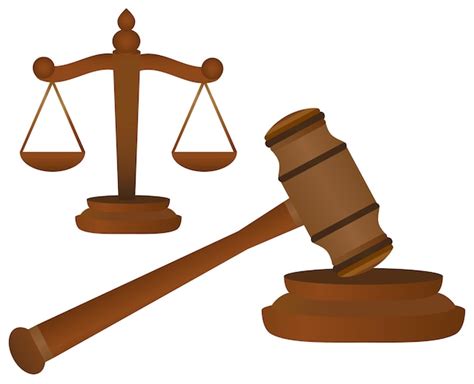 Premium Gavel And Scales Clipart Legal Illustrations For Your Projects