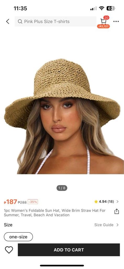 Wide Brin Straw Hat Womens Fashion Watches And Accessories Hats And Beanies On Carousell