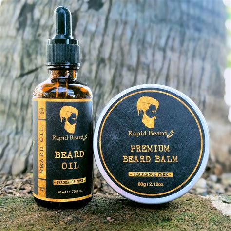 Beard Oil And Balm Kit Rapid Beard