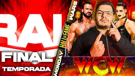 FINAL De TEMPORADA Con WCW En MONDAY NIGHT WARS WWE 2K23 MyGM Mode