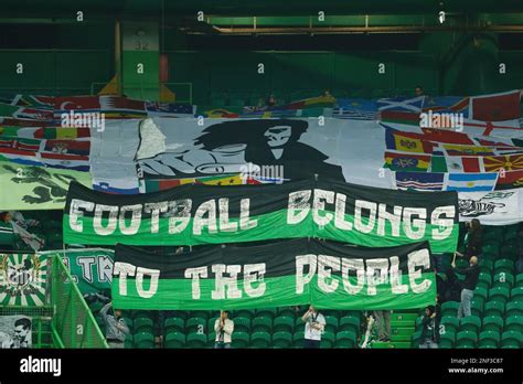 Football belongs to the people hi-res stock photography and images - Alamy