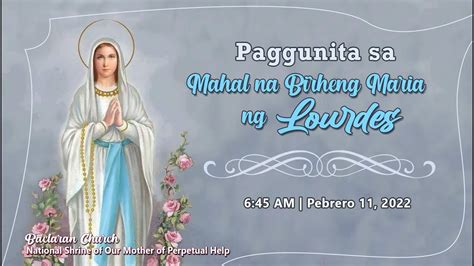 Baclaran Church Live Mass Paggunita Sa Mahal Na Birheng Maria Ng