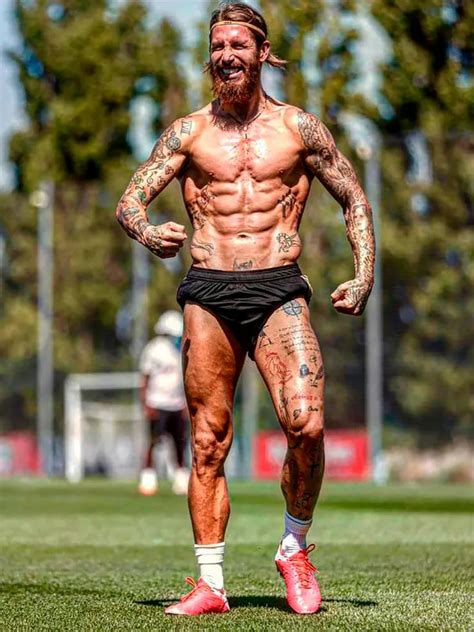 Sergio Ramos Revoluciona Las Redes Con Una Foto De Su Cuerpo El Comercio