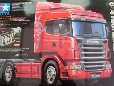 Tamiya RC Tractor Truck Scania R620 6x4 Highline BNIB EBay