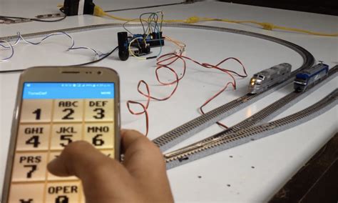 Control Model Trains Wirelessly With Your Smartphone Arduino Blog