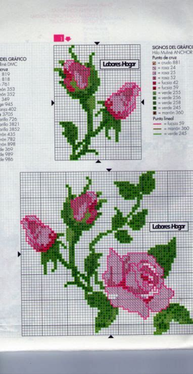 5 Celita Cross Stitch Rose Floral Cross Stitch Cross