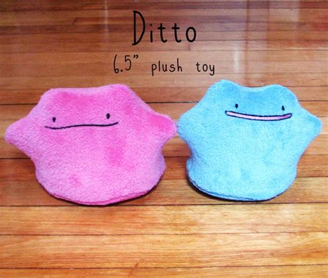 Pokemon Ditto Plush Stuffed Animal 65 Toy Plushie Cute