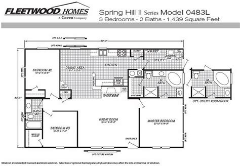 Fleetwood Floor Plans Manufactured Homes - floorplans.click