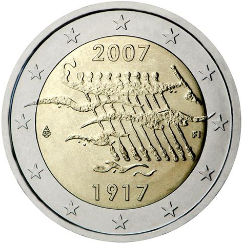 Euro Coin Th Anniversary Of Finland S Independence Finland